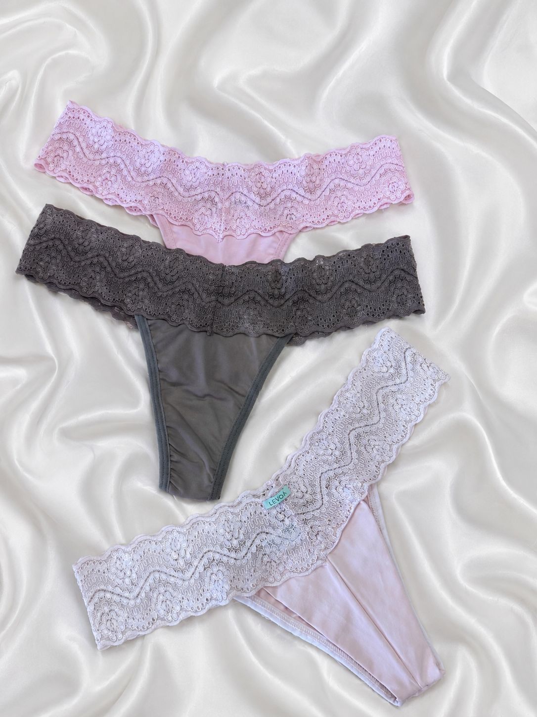 Combo Calcinha Flor